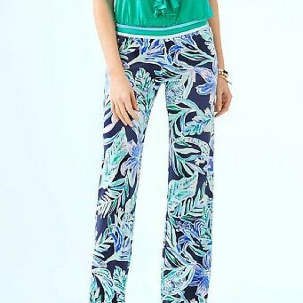 NWT Lilly Pulitzer 33" Georgia May Palazzo Pants